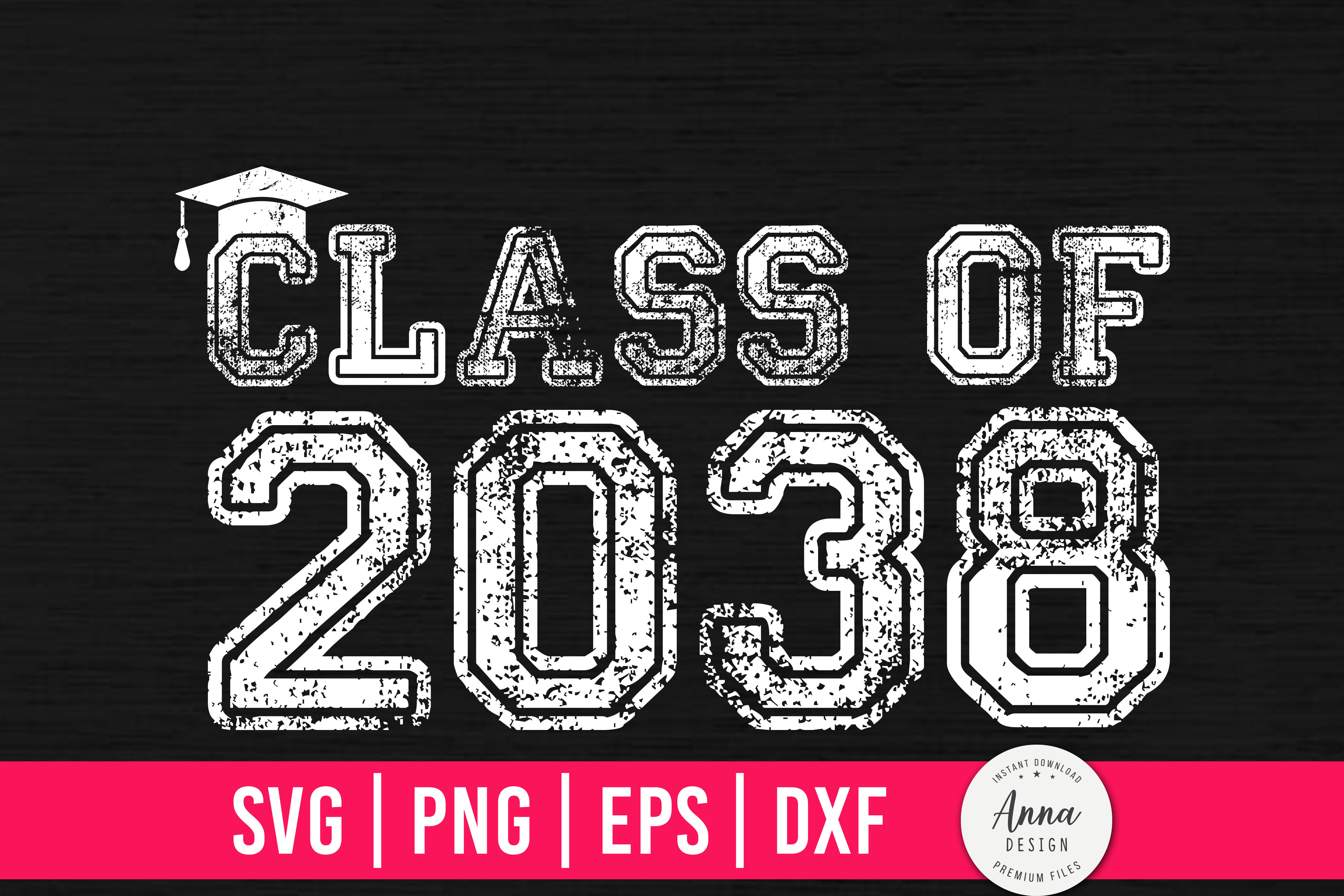 Class of 2038 Graduation SVG Graphic by Anna Design · Creative Fabrica