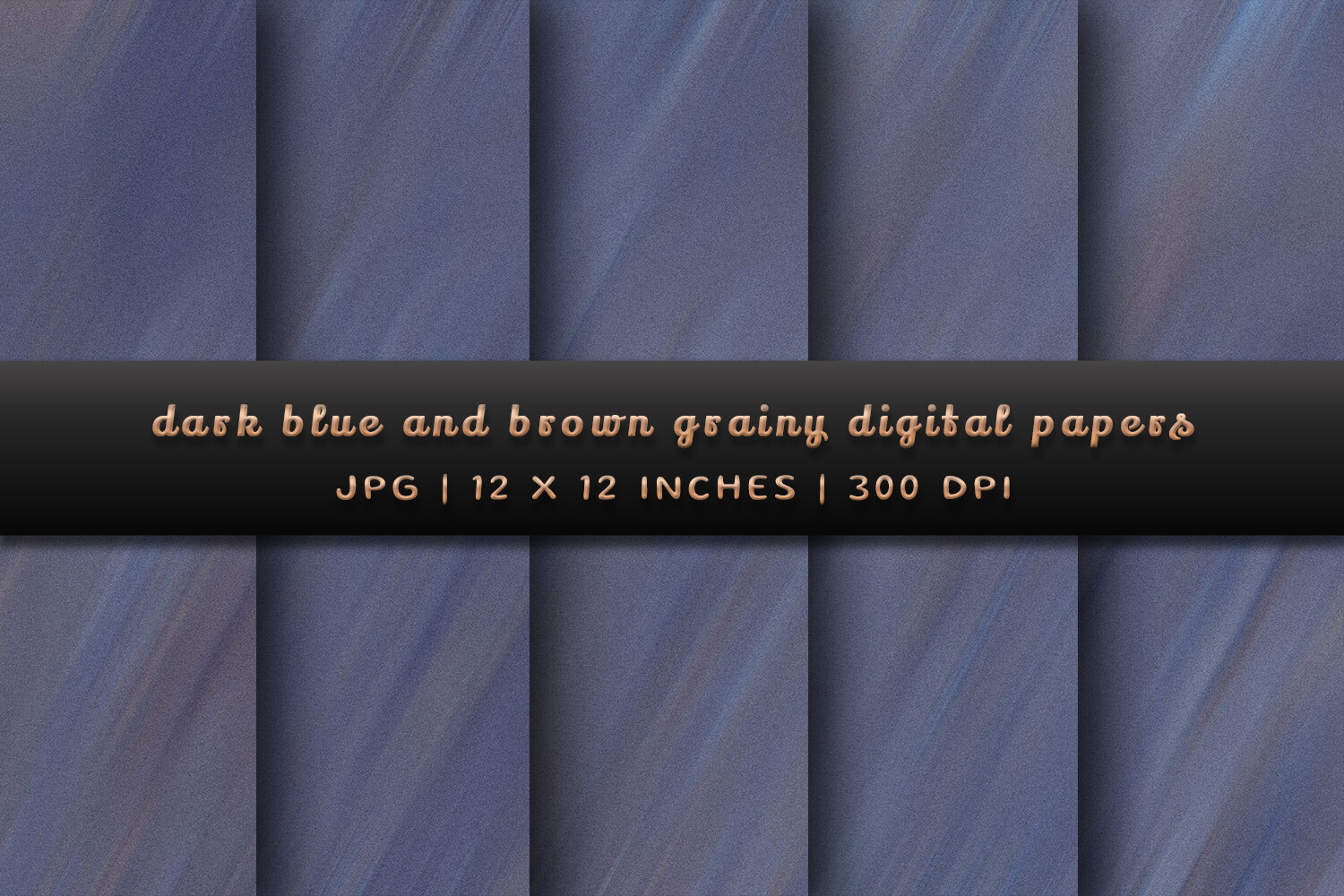 Dark Blue and Brown Grainy Backgrounds Graphic by Pugazh Logan ...