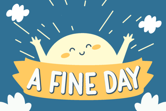 Double Cartoon Font - Preview 1