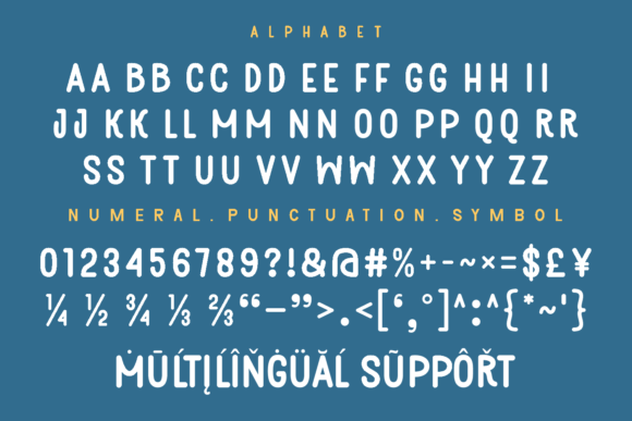 Double Cartoon Font - Preview 4