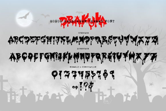 Drakula Font - Preview 4