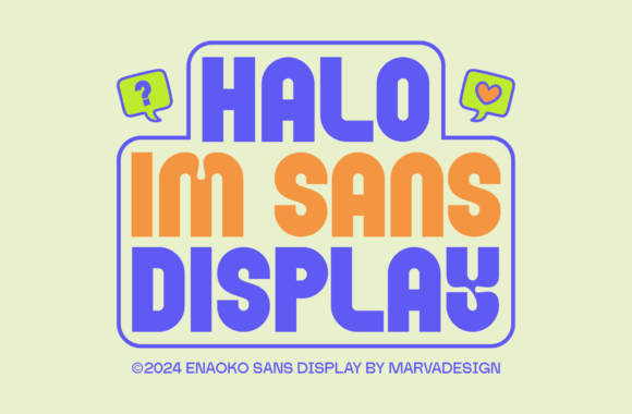 Enaoko Font - Preview 1