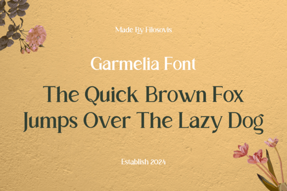 Garmelia Font - Preview 2