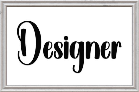 Embroidery Font - Preview 2
