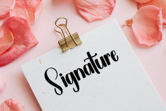 Embroidery Font - Preview 3
