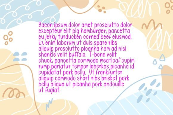 Gottschalk Font font preview - 1