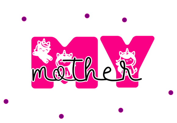 Baby Unicorn Font - Preview 1