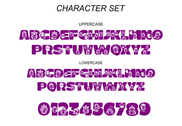 Baby Unicorn Font - Preview 5