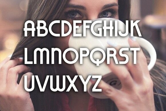 Bauhaus Font - Preview 2