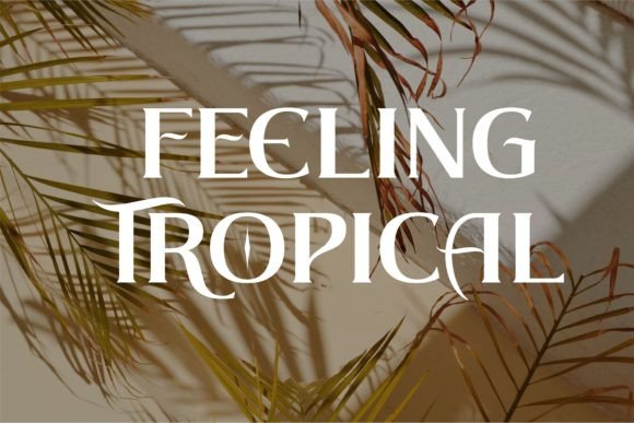 Beach Stone Font - Preview 4