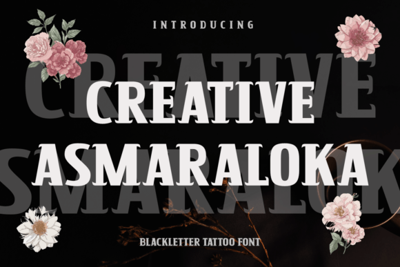 Creative Asmaraloka font