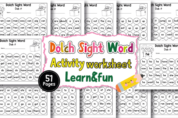 Dolch Sight Words Pack