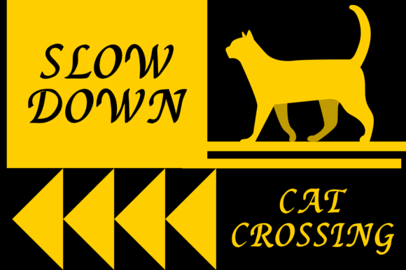 Halloween Black Cat Font - Preview 3