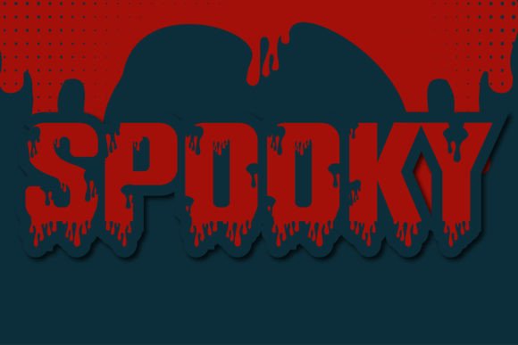 Halloween Bloody Font PNG with transparent background - Preview 3
