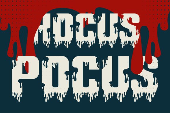 Halloween Bloody Font PNG with transparent background - Preview 6