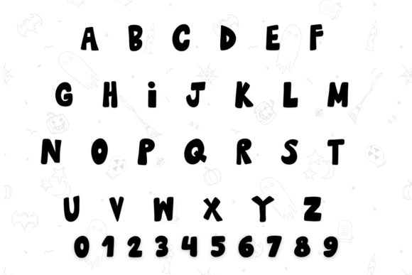 Halloween Witch Hat Font - Preview 3
