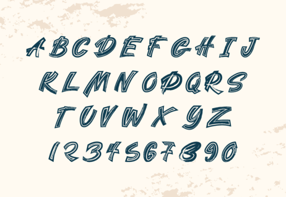 Heavy Brush Font - Preview 2