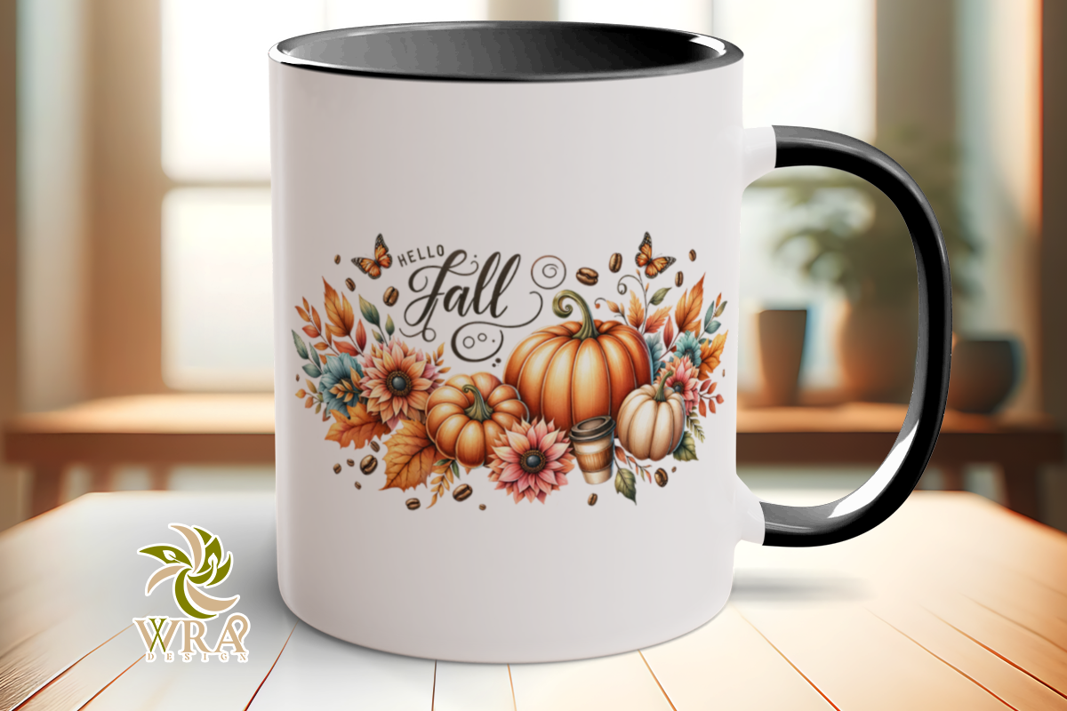 Hello Fall Shirt Png Sublimation Designs Graphic by GraphicArtLab ...