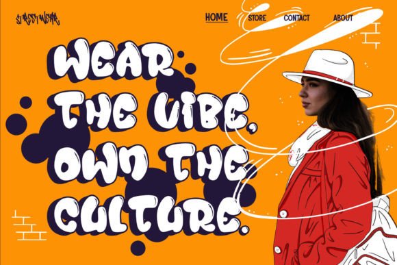 Juicy Snap Font PNG with transparent background - Preview 4