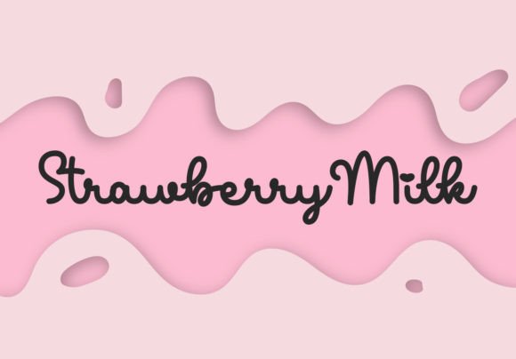 Poly Lili Font PNG with transparent background - Preview 1