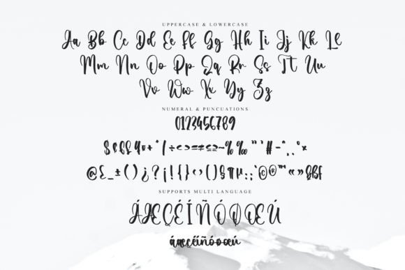 Quartely Font PNG with transparent background - Preview 5