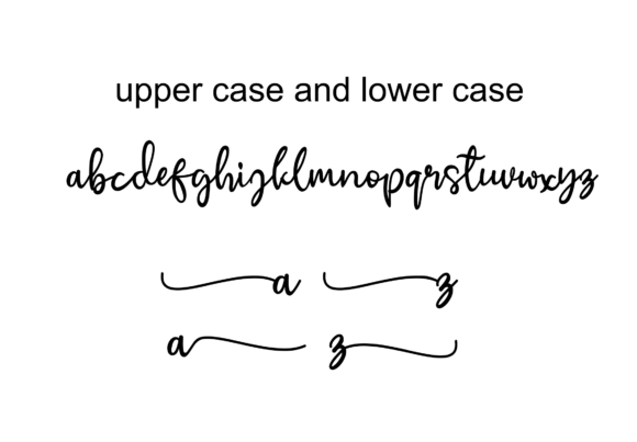 Rainbow Wonderful Font PNG with transparent background - Preview 4