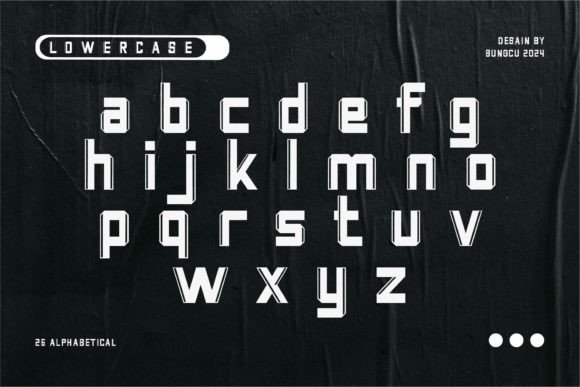 Routher Font PNG with transparent background - Preview 2