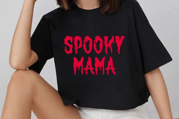 Scary Walker Font PNG with transparent background - Preview 1