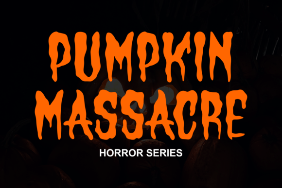 Scary Walker Font PNG with transparent background - Preview 2