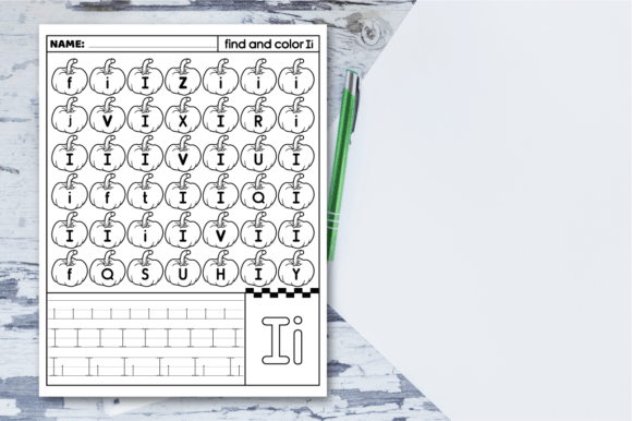 Alphabet Writing, Letter Recognition I