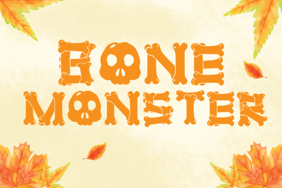 Bone Boo Font - Preview 2