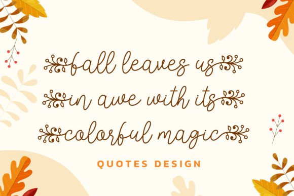 Dream Fall Duo Font - Preview 5