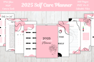 Editable 2025 Self Care Planner | KDP Graphic by Nelly imy · Creative ...
