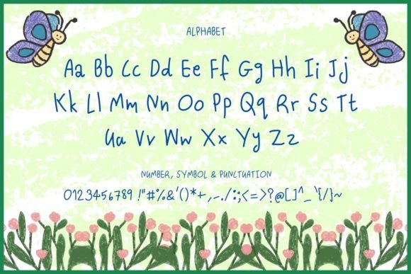 Gifta Font PNG with transparent background - Preview 4