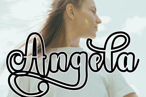 Grandpa Outline Font - Preview 5