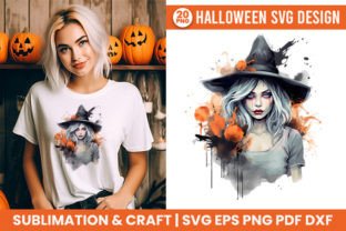 Halloween Spooky Witch Clipart Bundle Graphic by Arslan DigitalCraft ...