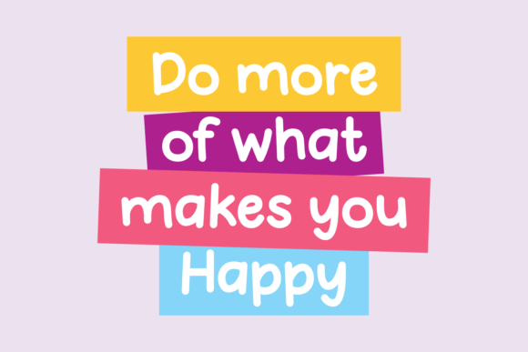 Make Happy Font PNG with transparent background - Preview 1