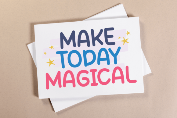 Make Happy Font PNG with transparent background - Preview 2