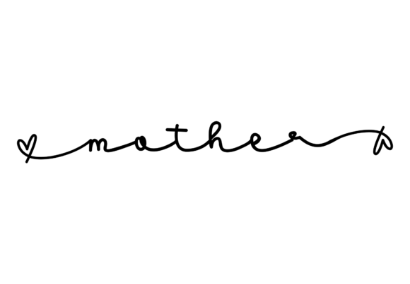 Mermaid Lovely Font PNG with transparent background - Preview 3
