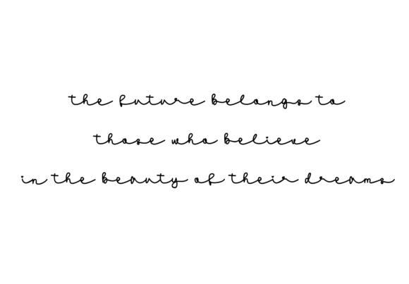 Mermaid Lovely Font PNG with transparent background - Preview 4