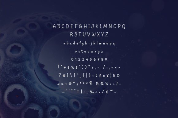 Moonberry Font PNG with transparent background - Preview 3