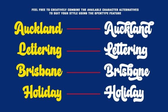 Richeta Font PNG with transparent background - Preview 3