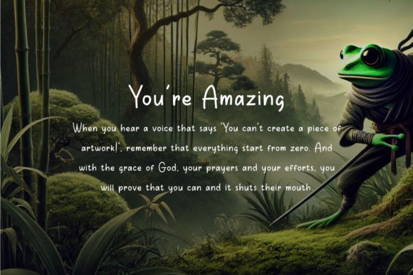 Ryumon Font PNG with transparent background - Preview 1