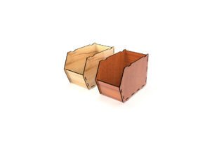 Stackable Storage Box Laser Cut File · Creative Fabrica
