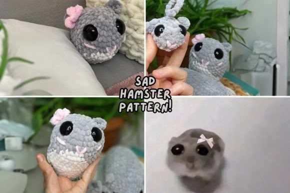 Trending Sad Hamster Crochet Pattern