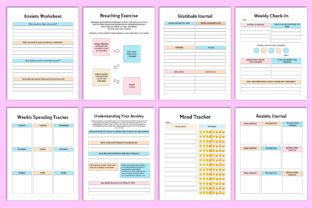 2025 Anxiety & Depression Workbook Graphic by munjixpro · Creative Fabrica