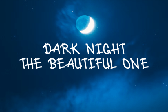 Auach Ghelap Font - Preview 1