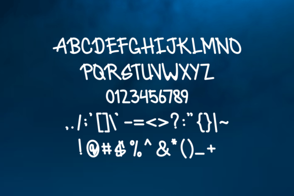 Auach Ghelap Font - Preview 3