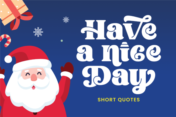 Awesome Christmas Font - Preview 1