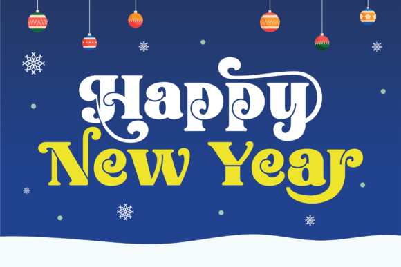 Awesome Christmas Font - Preview 2